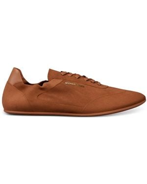 Michael Kors Archer Suede Trainer - Brown