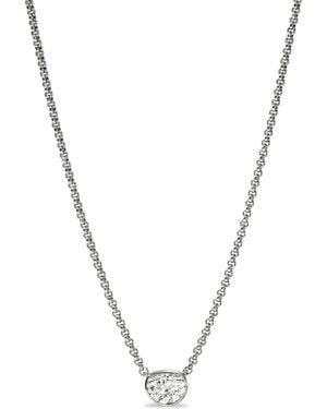 John Hardy Collar Lovestruck En Plata De Ley Con Diamantes - Metálico