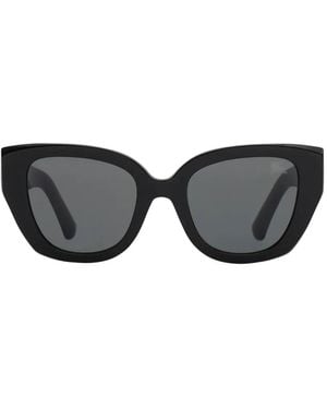 Burberry Cotswolds Cat-Eye Sunglasses - Black