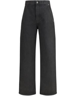 Loewe Belted Pocket Trousers - Black