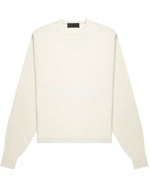 PLACE OF ELMS Embroidered Crew-Neck Jumper - White
