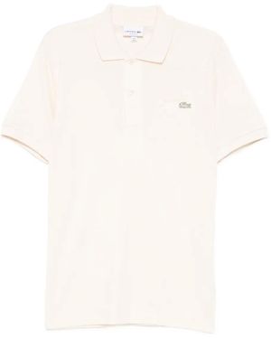 Lacoste Logo-Embroidered Polo Shirt - White
