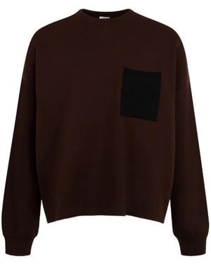 Loewe Anagram Sweater - Brown