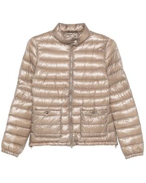 Herno Nylon Short Down Jacket - Natural