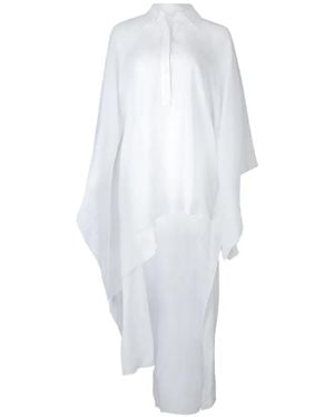 Michael Kors Asymmetric Caftan - White