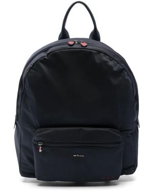 Kiton Zip-Pocket Backpack - Blue