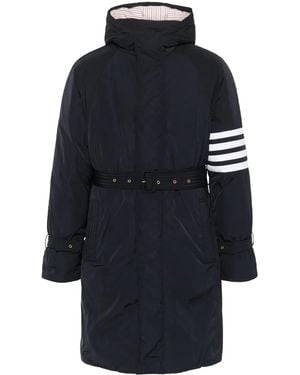 Thom Browne 4-Bar Twill Parka - Blue