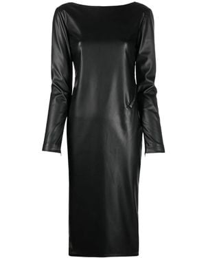 Tom Ford Zip-Detail Open Back Dress - Black