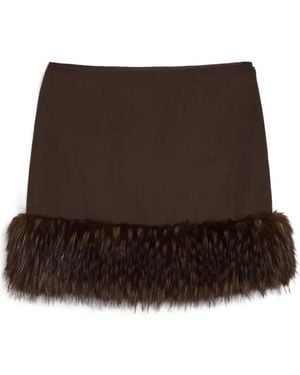 Apparis Meadow Mini Skirt - Brown