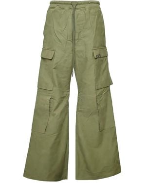READYMADE Cargo Flare Trousers - Green