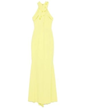 Cristallini Valentina Maxi Dress - Yellow