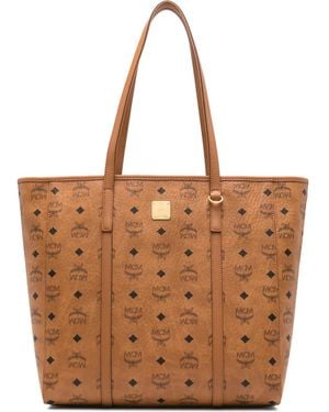 MCM Toni ハンドバッグ M - ブラウン