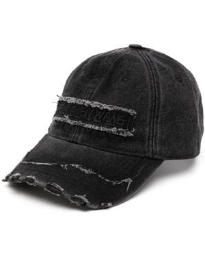 Feng Chen Wang Logo-Patch Cap - Black
