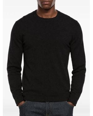 Brunello Cucinelli Crew-Neck Long-Sleeve Sweater - Black