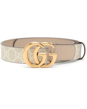 Gucci GGマーモント ベルト - ナチュラル
