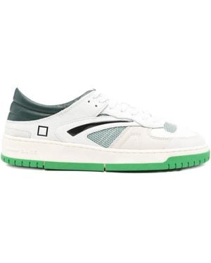 Date Torneo Panelled Trainers - Green