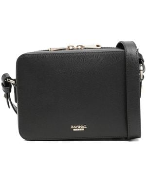 Aspinal of London Bandolera estilo camera - Negro