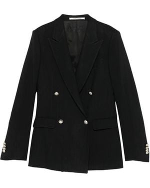 Tagliatore Double-Breasted Blazer - Black