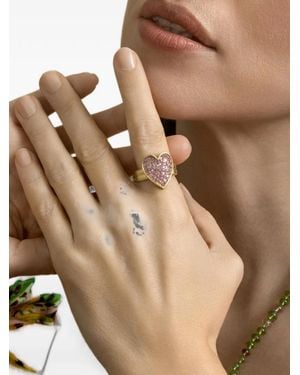 LEIGH MAXWELL Sapphire Heart Ring - Natural