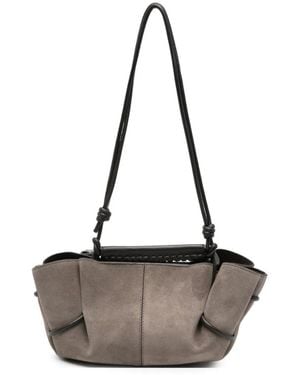 Hereu Mini Arta Suede Tote Bag - Gray