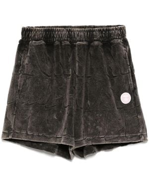 Aape By A Bathing Ape Shorts Sportivi Con Logo - Nero