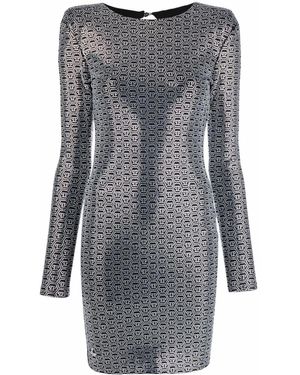 オールインワン・サロペット Philipp Plein Long Sleeve Mini Shirt Dress Mini Shirt Dress LS Strass | Philipp Plein