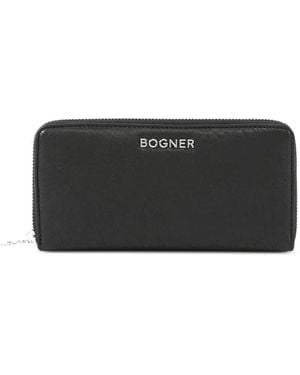 Bogner Anzere Ela Leather Wallet - Black