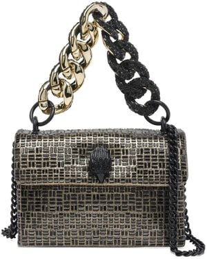 Kurt Geiger Mini Kensington Chain Shoulder Bag - Black