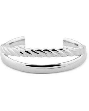 Philippe Audibert Mahela Twisted Cuff Bracelet - White