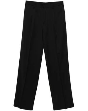 Lardini Pleated Tailored Trousers - Black