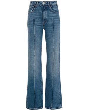 Maje Jeans Mit Geradem Bein - Blau