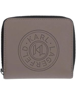 Karl Lagerfeld K/Circle Wallet - Grey