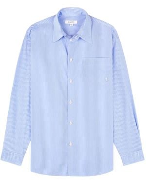 Sporty & Rich Striped Long-Sleeve Shirt - Blue