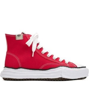 Maison Mihara Yasuhiro Peterson High Original Sole Trainers - Red