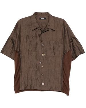 Undercover Short-Sleeve Shirt - Brown