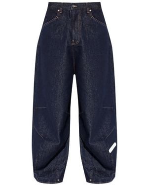 PDF Embroidered Jeans - Blue