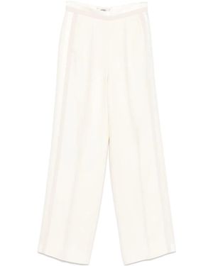 Fendi Panelled Wide-Leg Trousers - White