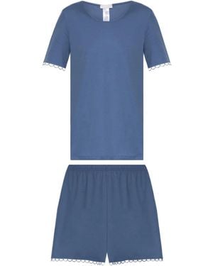 Hanro Pigiama Anouk - Blu