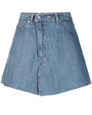 Our Legacy Medium-wash Denim Skirt - Blue