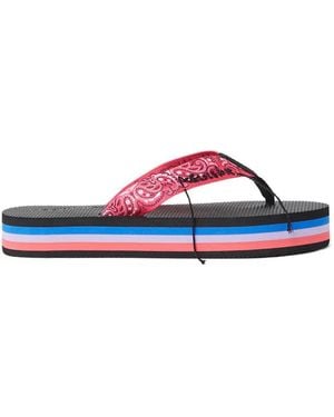 ARIZONA LOVE Flip-Flops Mit Plateaumuster - Weiß