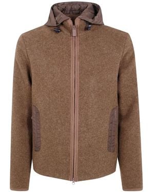 Aspesi Werner Hooded Jacket - Brown
