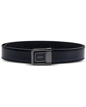 BOSS Reversible Belt - White