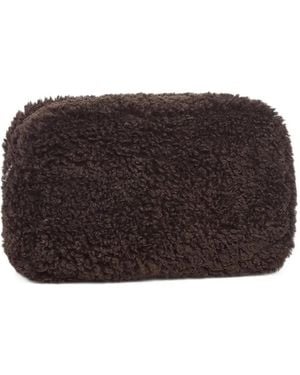 Apparis Jumbo Noor Clutch Bag - Brown
