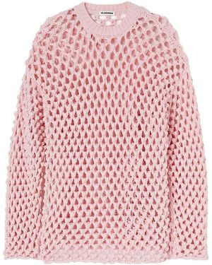 Jil Sander Crew-Neck Jumper - Pink