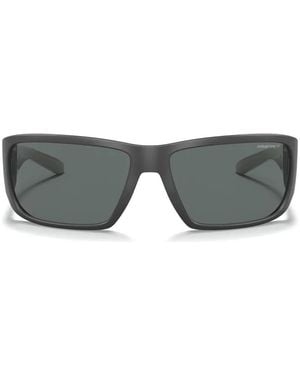 Arnette Snap Ii Rectangle-Frame Sunglasses - Gray