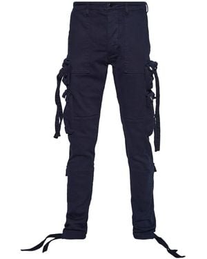 Amiri Cargo Slim-Cut Jeans - Blue