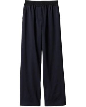 Miu Miu Wool Trousers - Blue