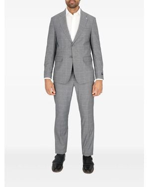 Scotch & Soda Checked Suit - Grey