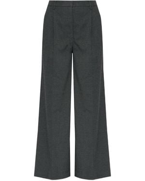 Munthe Houndstooth Trousers - Grey