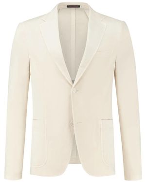 Corneliani Single-Breasted Blazer - Natural
